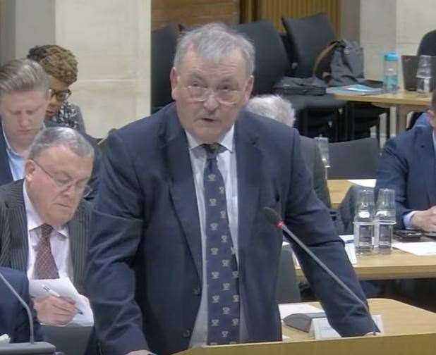 Forner council leader Alan Jarrett who was in charge when the money was given to Medway