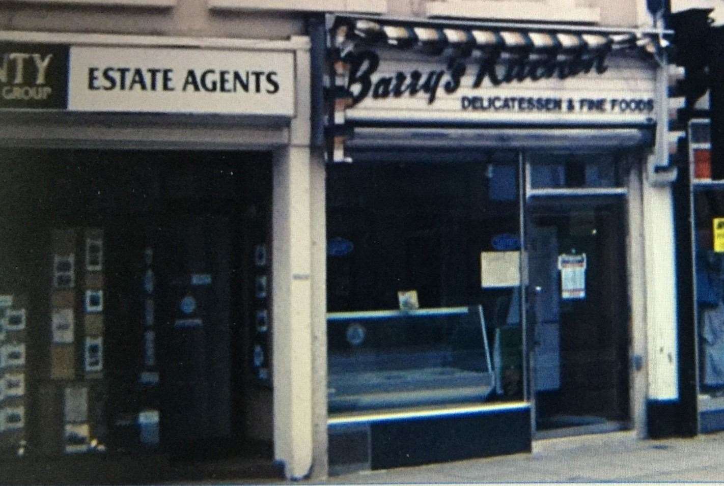 Barry's Kitchen pictured in 1987. Picture: Jim Ashby