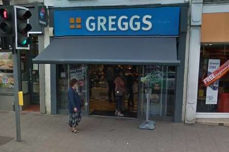 The Greggs store in Tonbridge. Picture: Google Street View