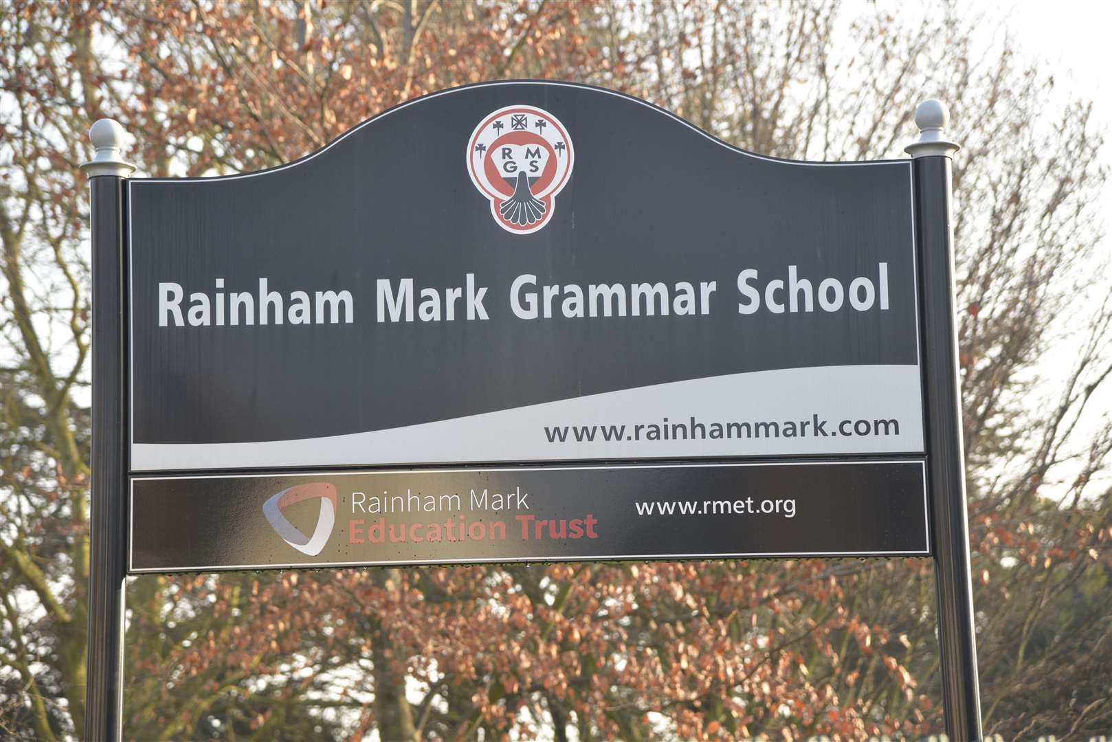 Rainham Mark Grammar School has issued a stranger danger warning