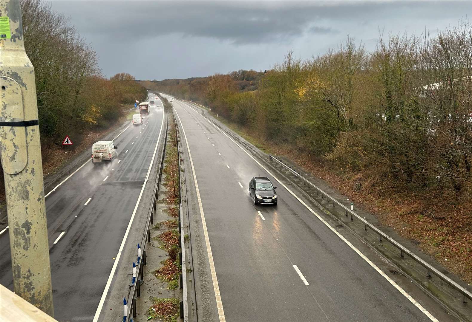The new A2 slip-road will allow traffic travelling towards Dover to exit near Wincheap Park and Ride