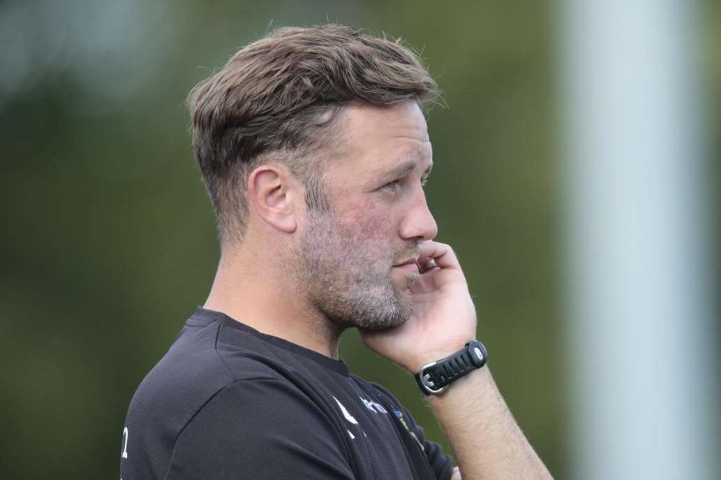 Maidstone boss Jay Saunders Picture: Martin Apps