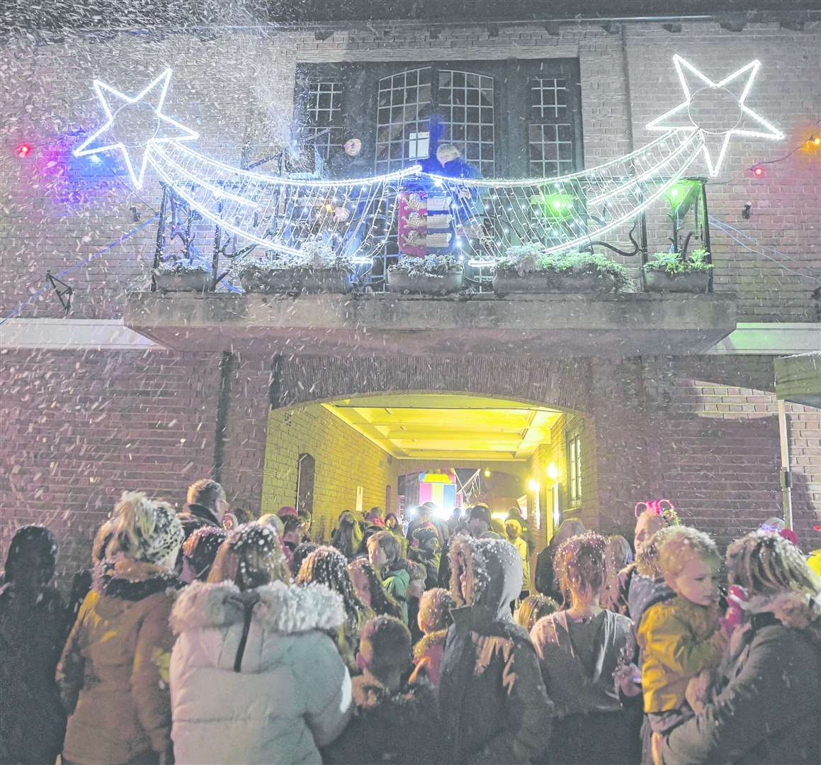 Lights will still be put up around Sandwich but crowds are asked not to gather. Picture: Tony Flashman