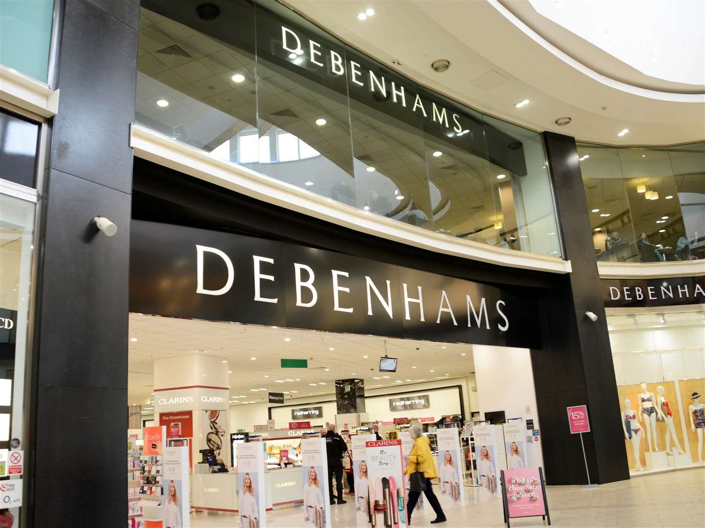 Debenhams shut in Ashford's County Square in 2020
