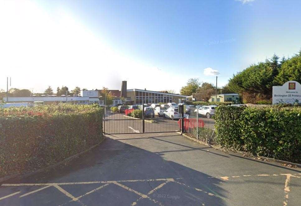 Birchington C of E Primary School has been forced to close. Picture: Google