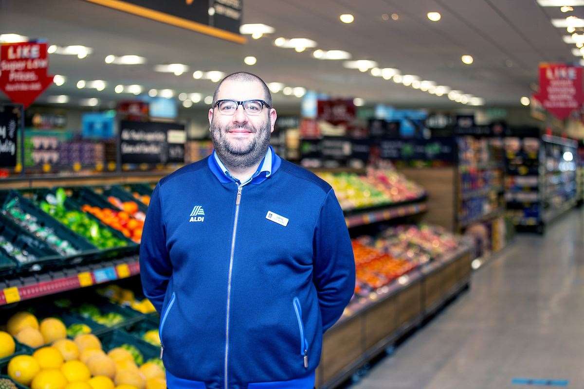 Store manager Simon Possee