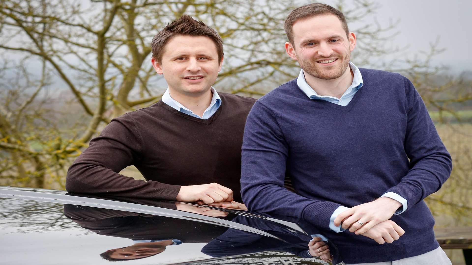 Greame Risby and Rob Lamour have launched their car-sharing business HiyaCar