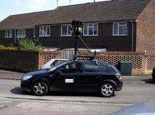 The Google Street View car was around and about the Island on Friday.
