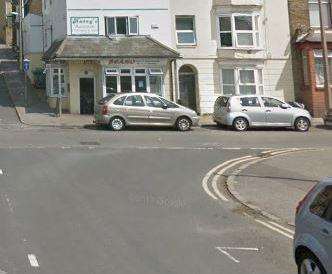 The stabbing took place in Addington Street near the junction of King Street. Picture: Google Street View