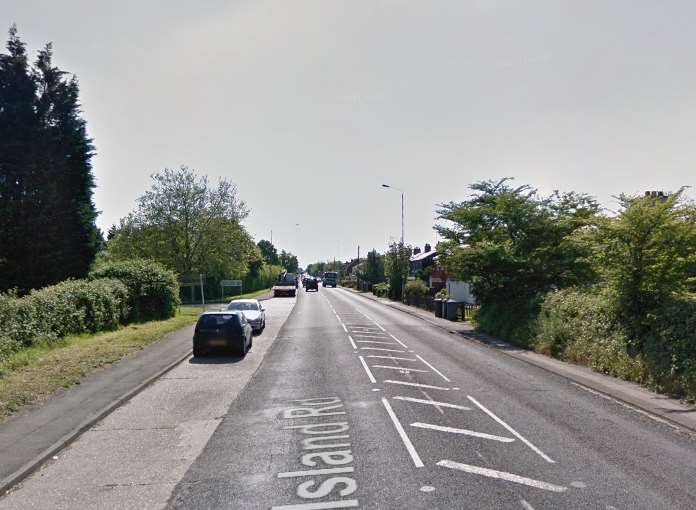 Island Road in Canterbury. Picture: Google