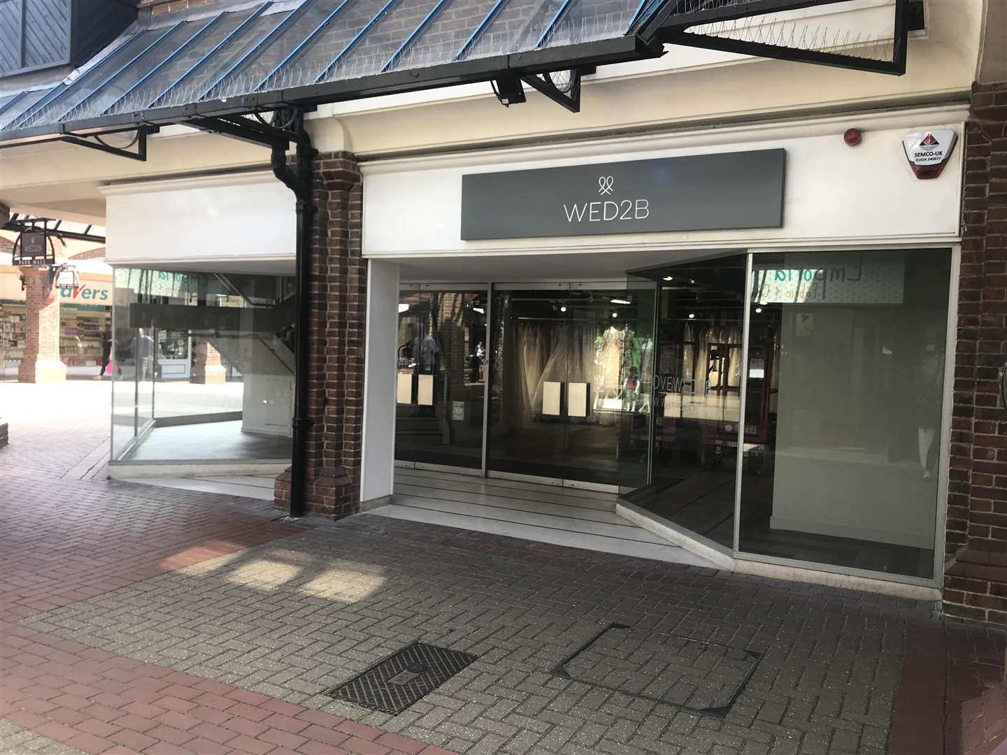 The bridal shop is set to open on Friday
