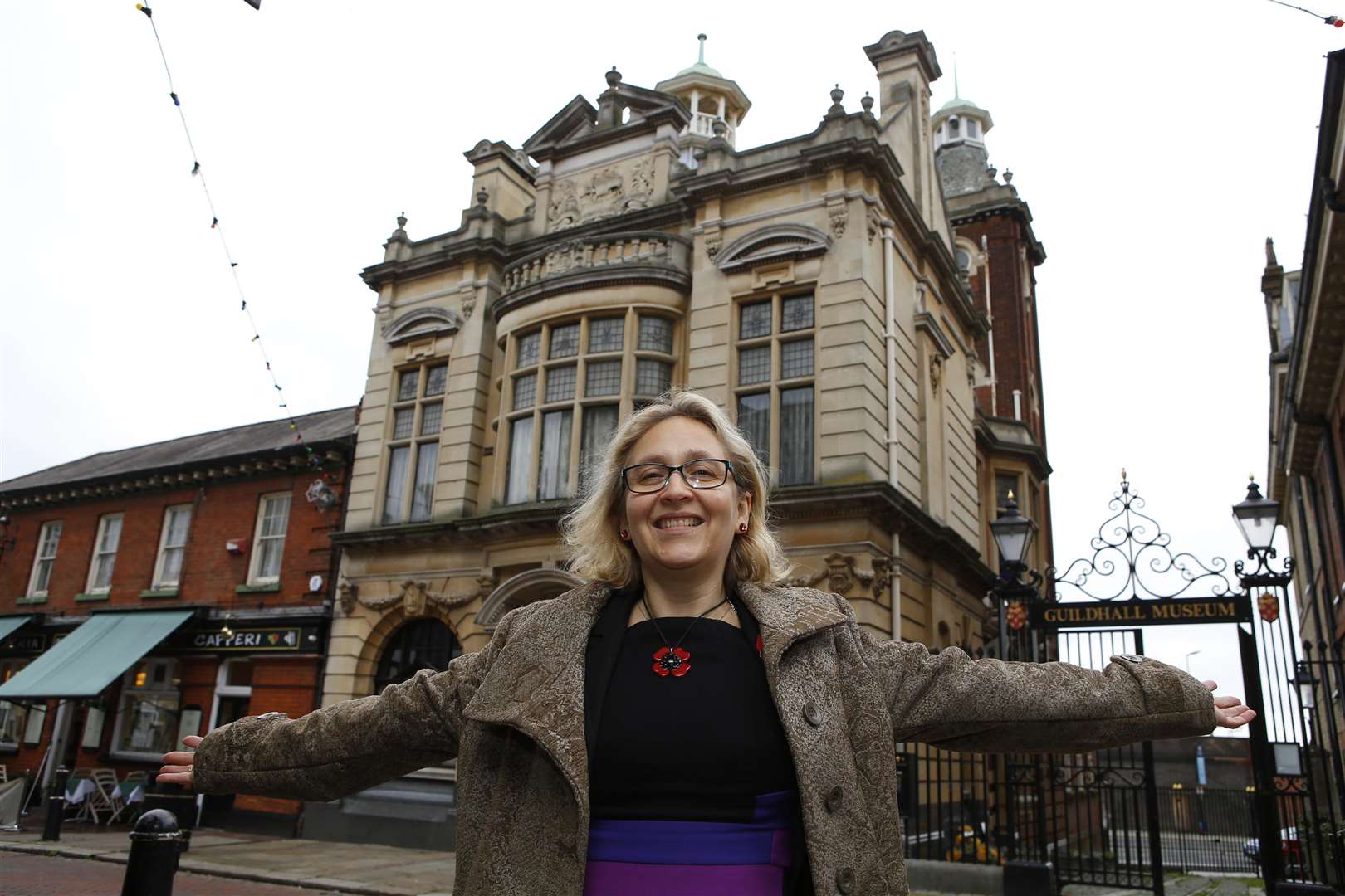 The Conservancy Building to be turned into Nucleus arts centre. Pictured is Dalia Halpern-Matthews. Picture: Andy Jones