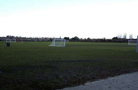 The Beeching's Cross training ground in Gillingham.