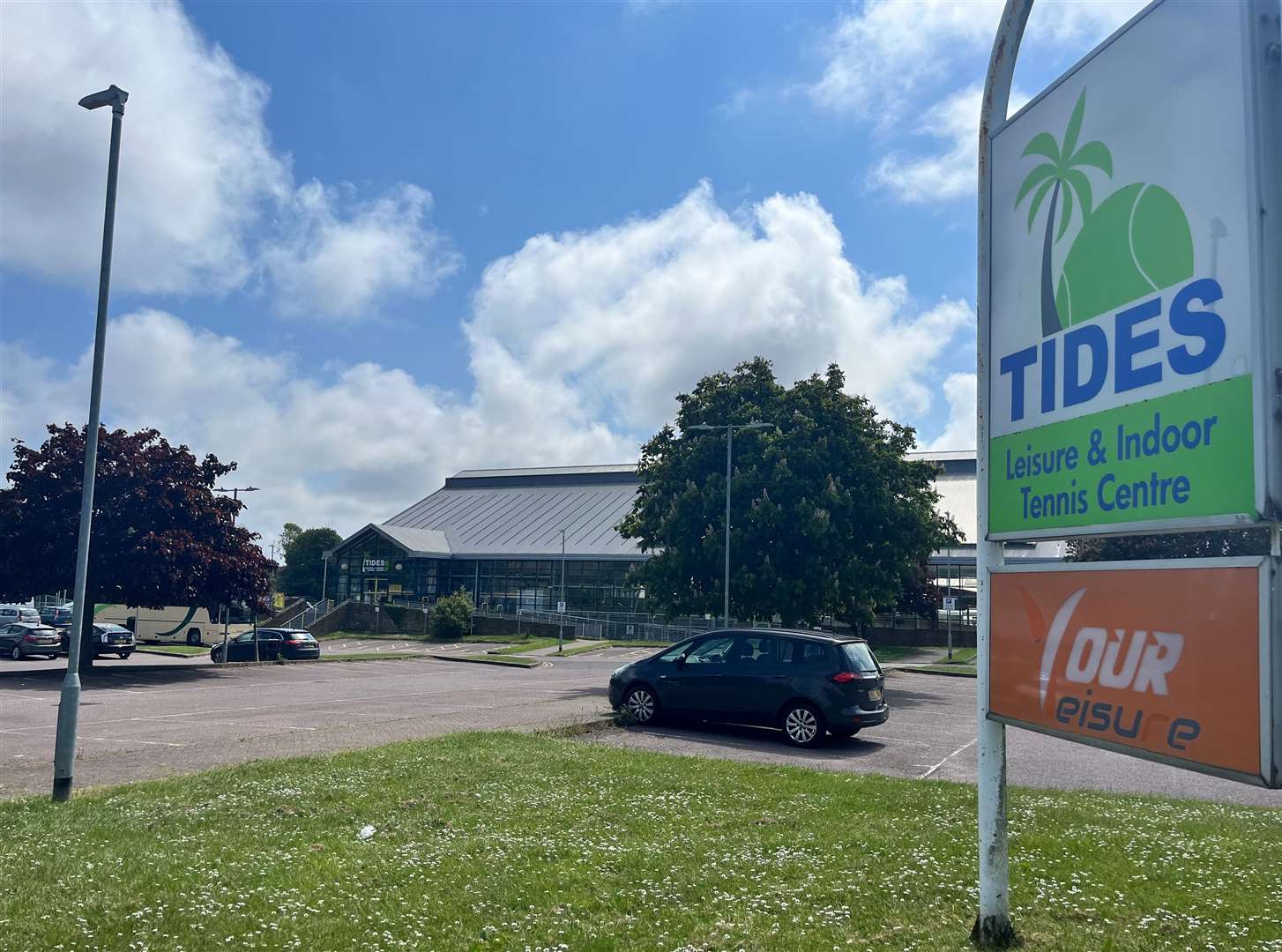 The pensioner wanted to play tennis at Tides Leisure Centre in Deal but was told they do not accept cash