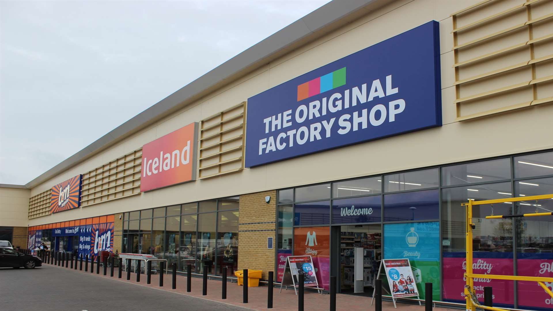 The Original Factory Shop which opened in December at Neat's Court, Queenborough.