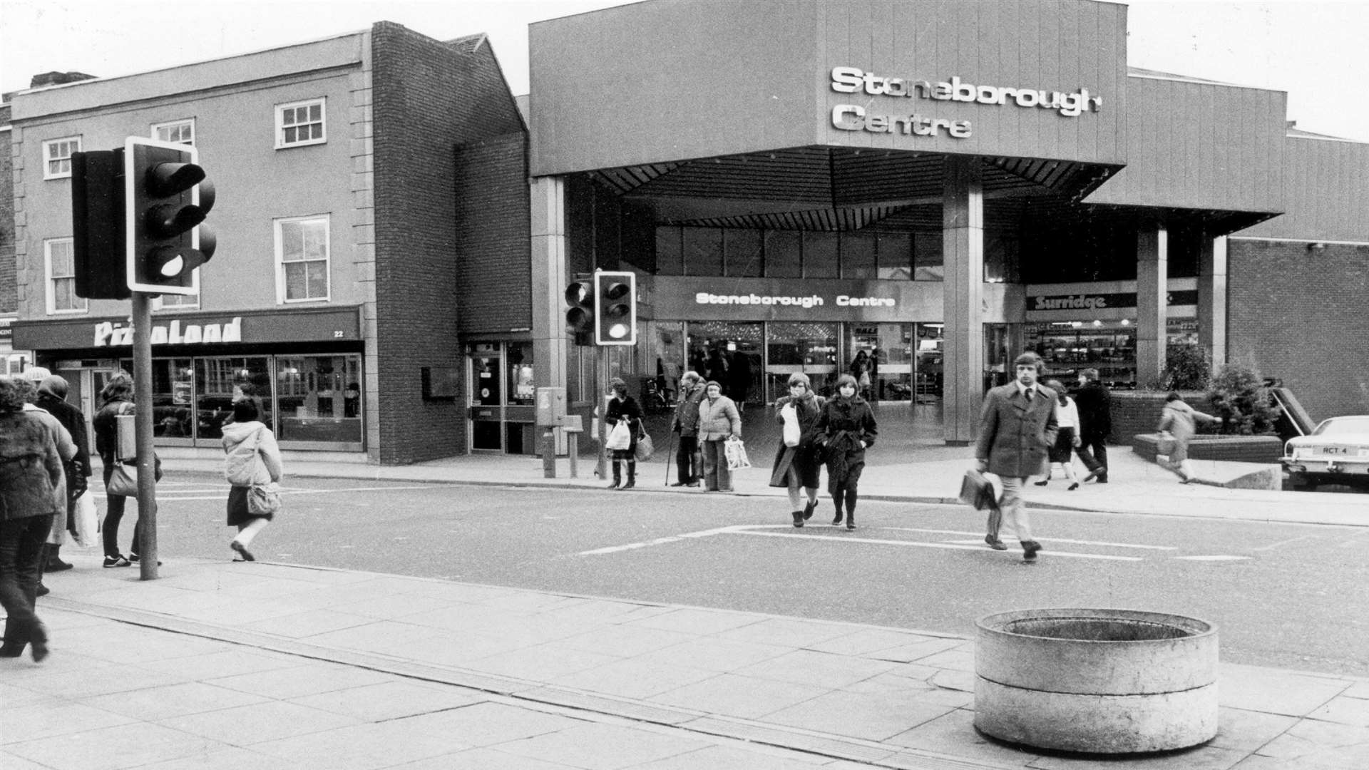 The original Stoneborough Centre entrance