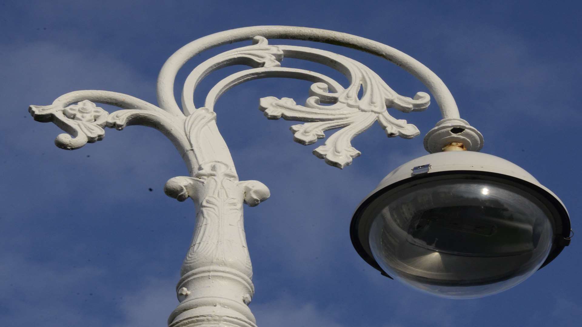The historic Leas Lamps. Picture: Chris Davey