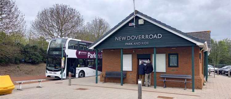 The Canterbury New Dover Road Park and Ride is still open