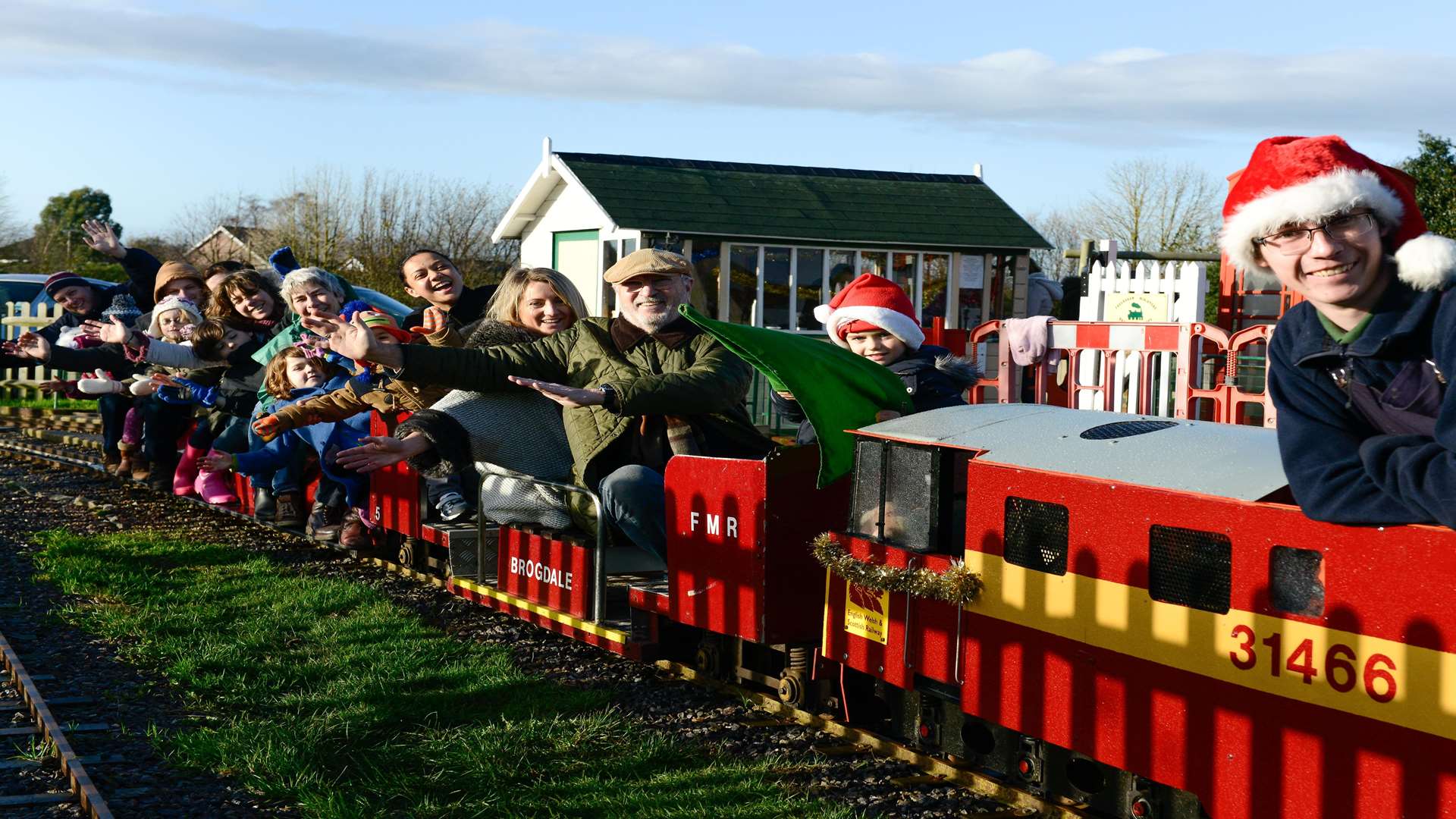 All aboard at Brogdale