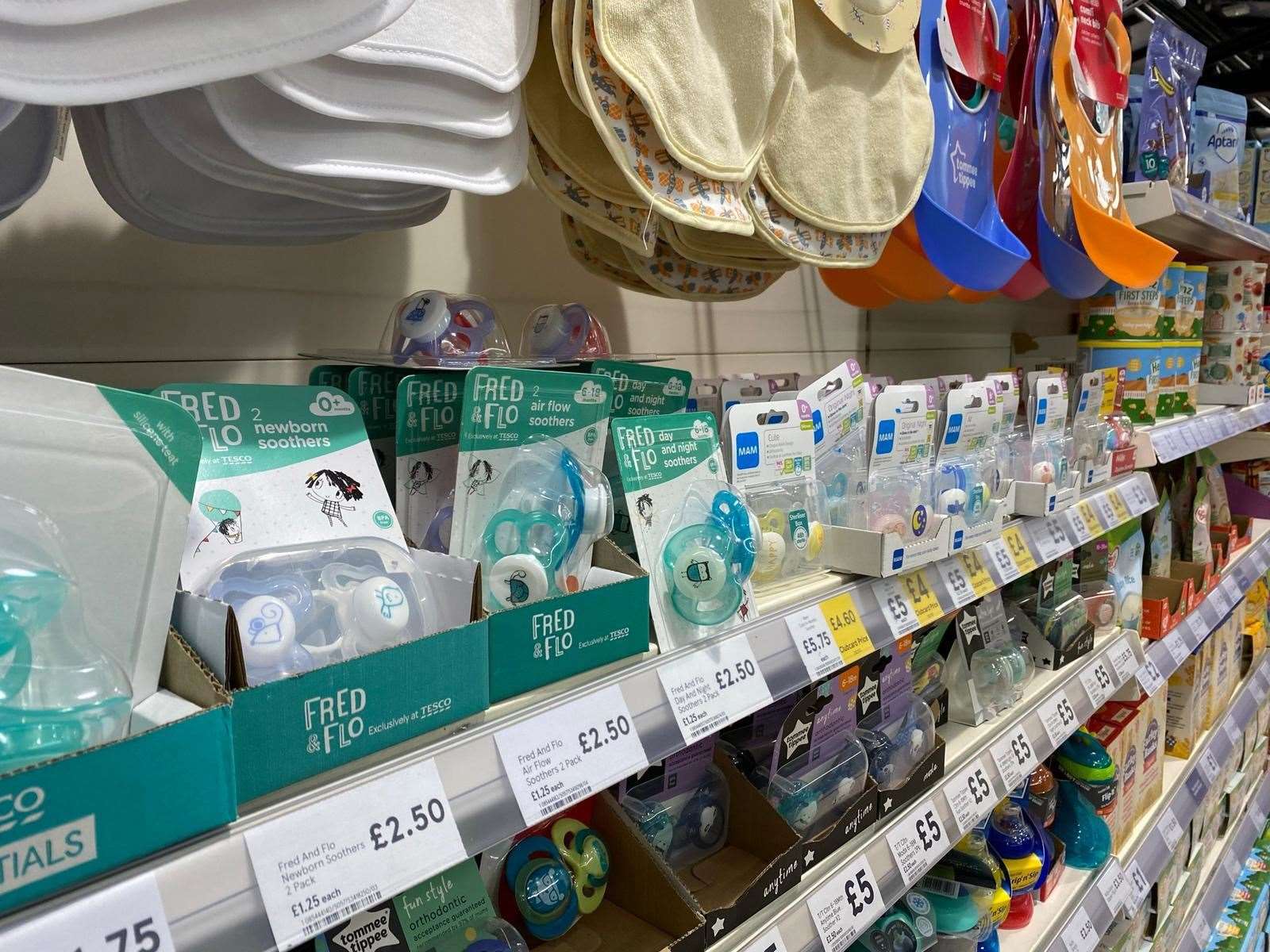 There has been a decline in birth rates over the past eight years. Picture: Tesco, Faversham, stock image