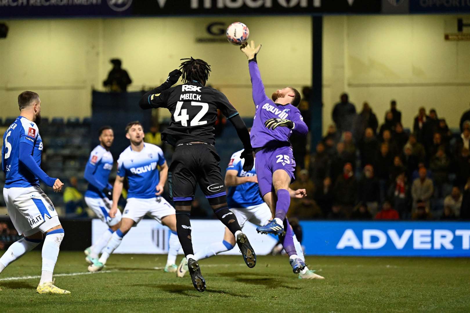 Gillingham goalkeeper Jake Turner has kept 12 clean sheets this season, including 10 in League 2 Picture : Keith Gillard