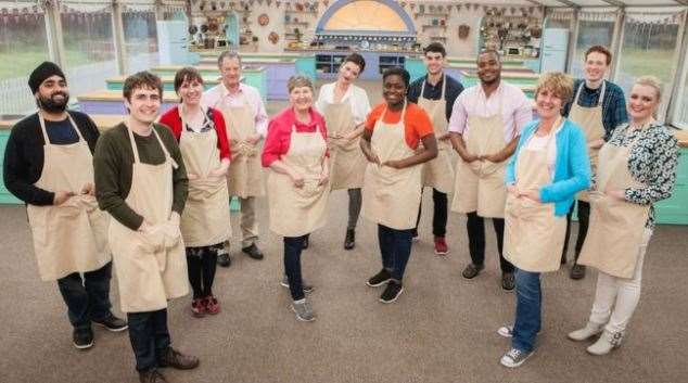 The 12 contestants on this year's Great British Bake Off. Picture: BBC/Love Productions/Mark Bourdillon