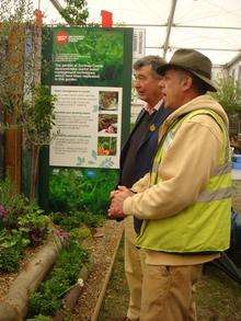 David Arkley, Scotney Castle garden designer talks to RHS chairman Giles Coode-Adams