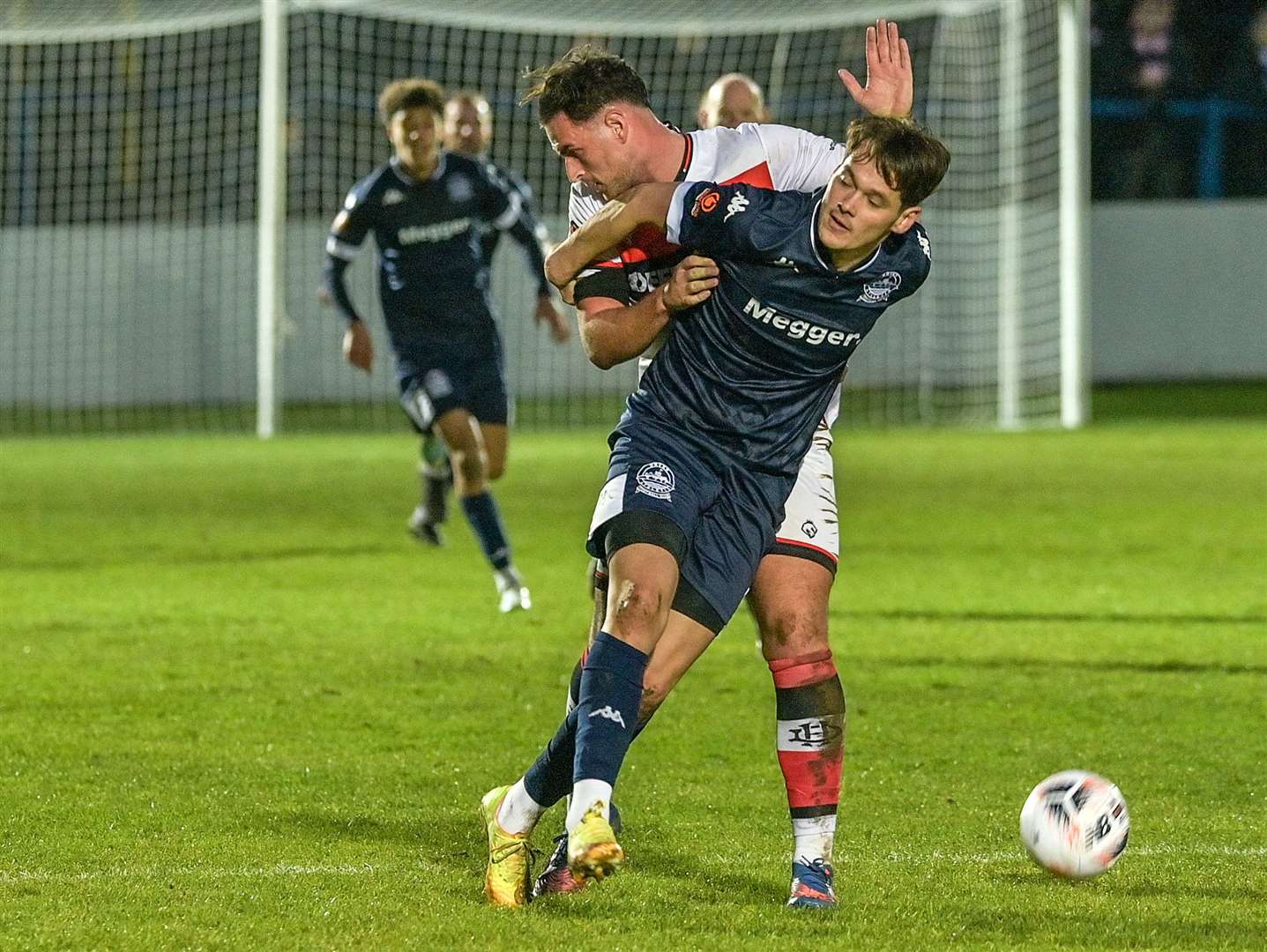 Alfie Pavey scored the only goal on Tuesday as Dover beat Taunton. Picture: Stuart Brock