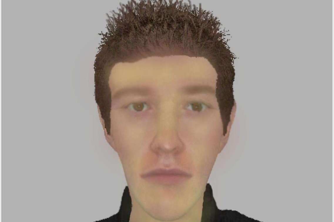 Police would like to speak to this man about a suspected burglary at an address in London Road, Newington, on June 7