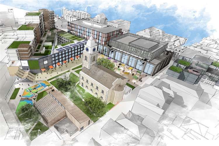 The money has been awarded to a major regeneration project. Picture: Gravesham Borough Council