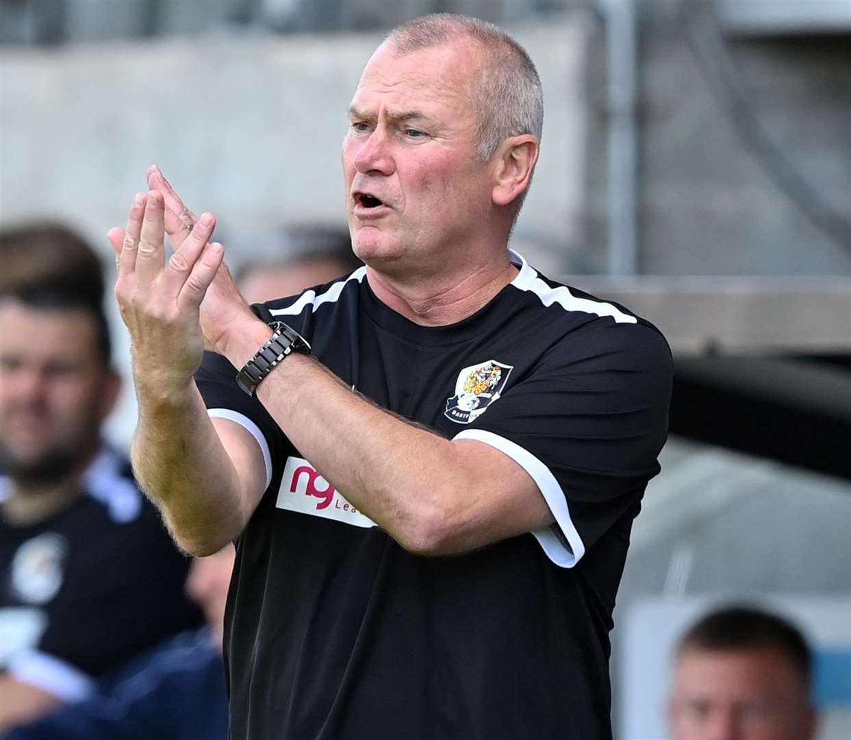 Dartford manager Alan Dowson wants home advantage in the National League South play-offs. Picture: Keith Gillard