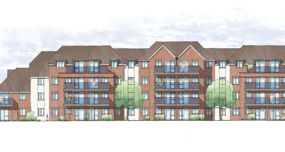 The proposed development for the former bowls club. Picture: McCarthy Stone