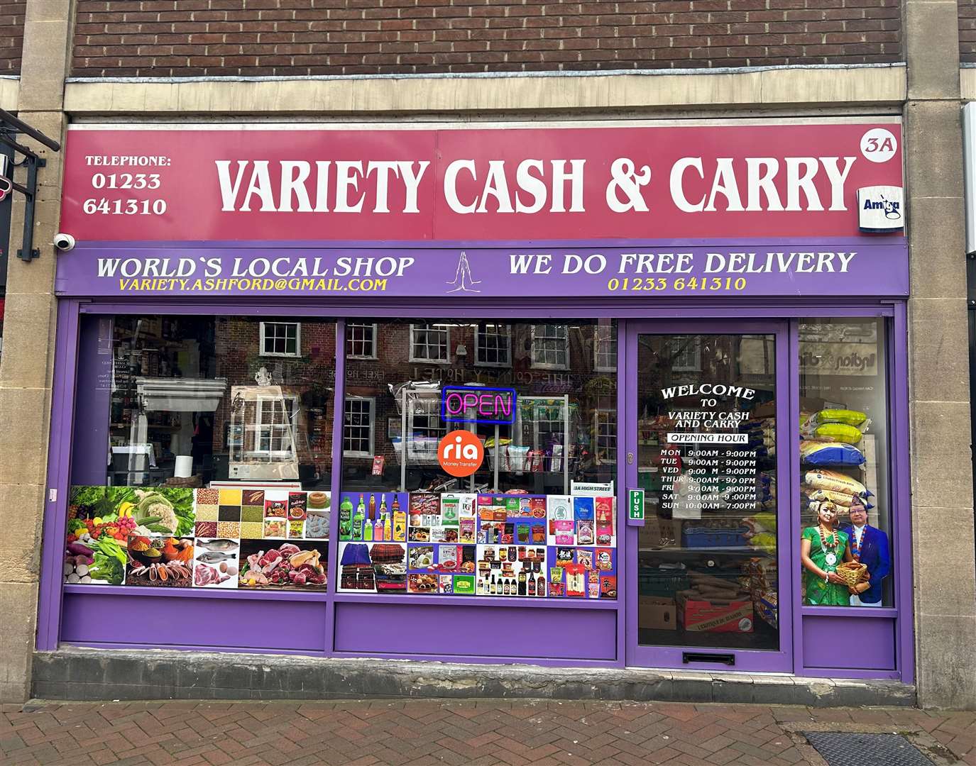 Variety Cash and Carry in Lower High Street, Ashford