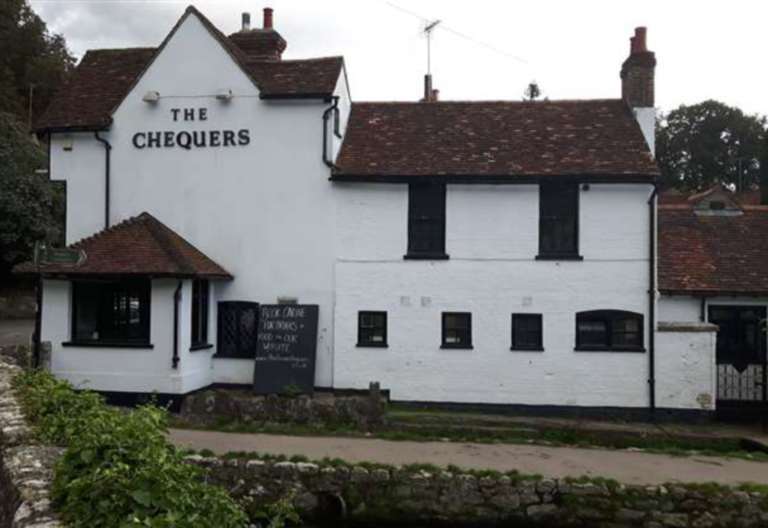 Historic and treasured Chequers pub in Loose up for sale for £1,365,000