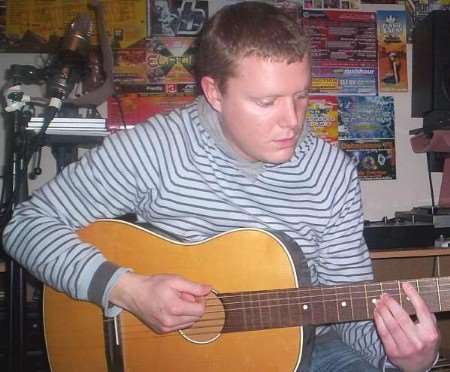 ANDREW OWEN: Music was his life and he obtained his first guitar aged eight