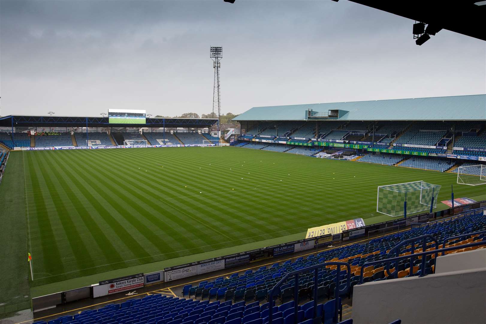 Gillingham's League 1 game at Portsmouth's Fratton Park will go ahead