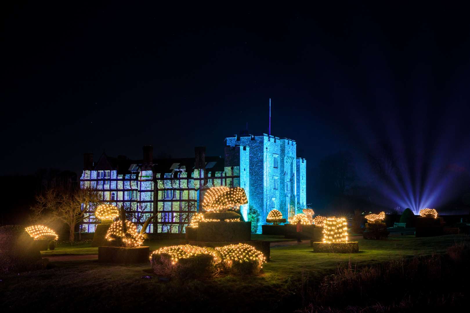 Hever Castle and Gardens at Christmas Picture: Oliver Dixon