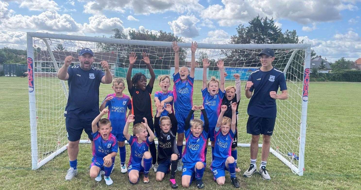 Upchurch Colts under 8s could fold due to the new rulings. Picture: Michell Bonney