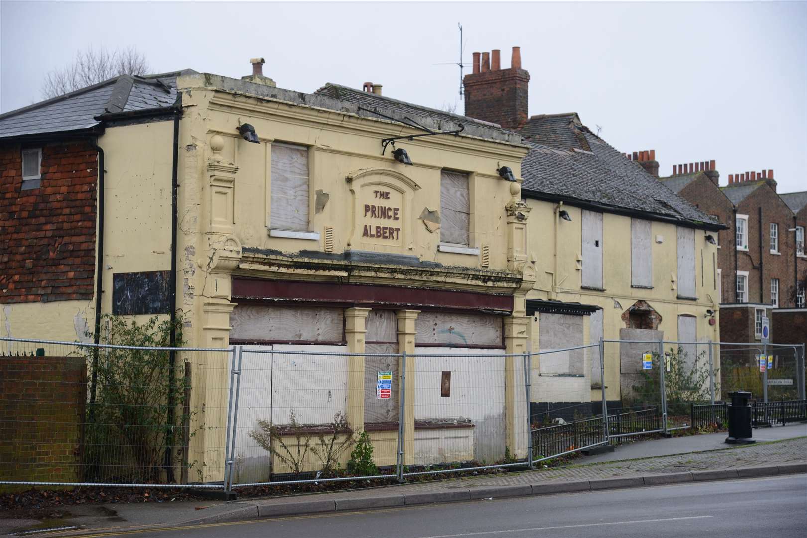 Plans for the Prince Albert Pub in Ashford were approved in 2017 and construction crews have been working on the five-storey block since 2018. Picture: Gary Browne