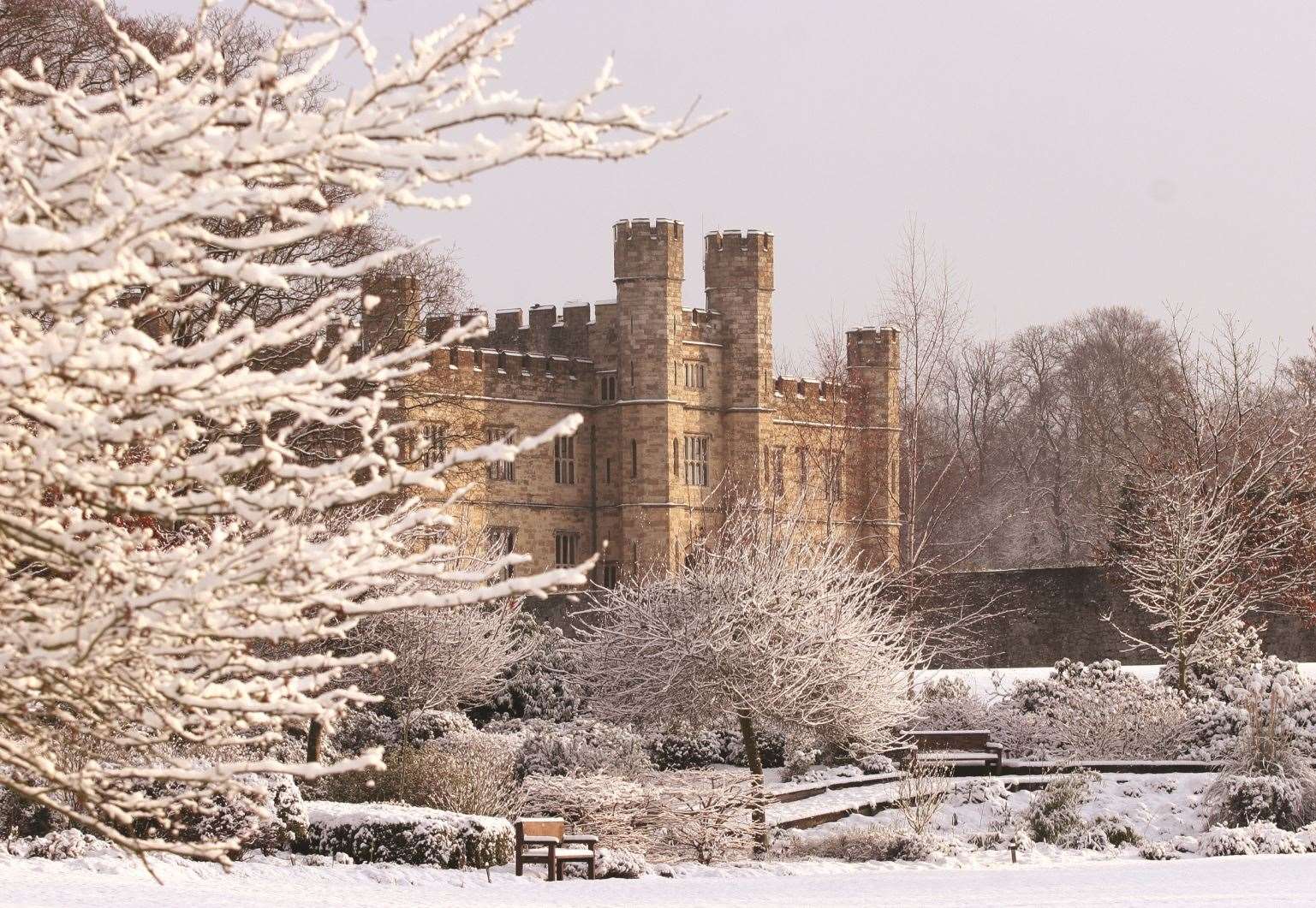 Leeds Castle - Winter. Picture: Leeds Castle