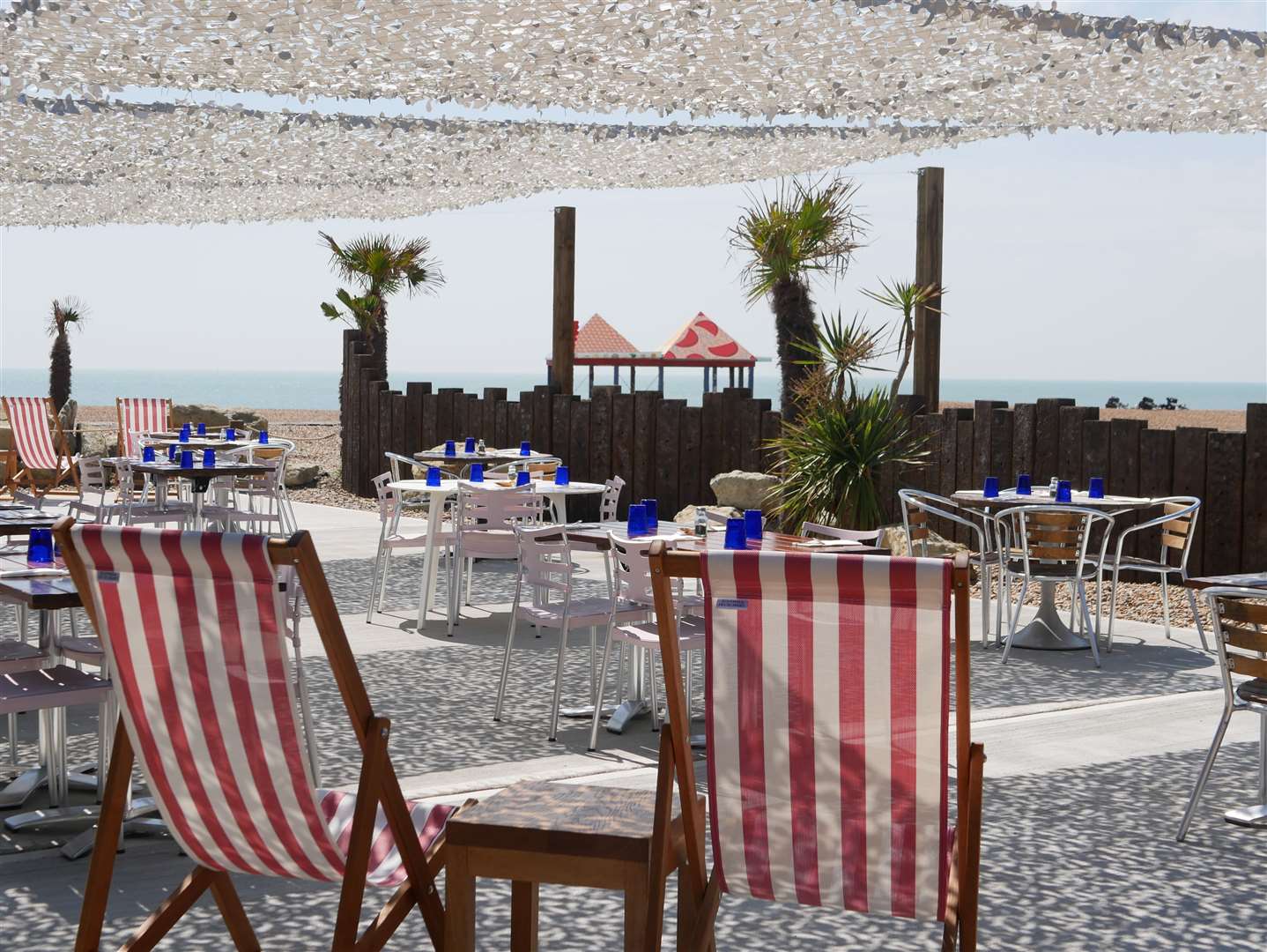 Little Rock seafood restaurant has opened at Beachside in Folkestone. Photo: Rocksalt