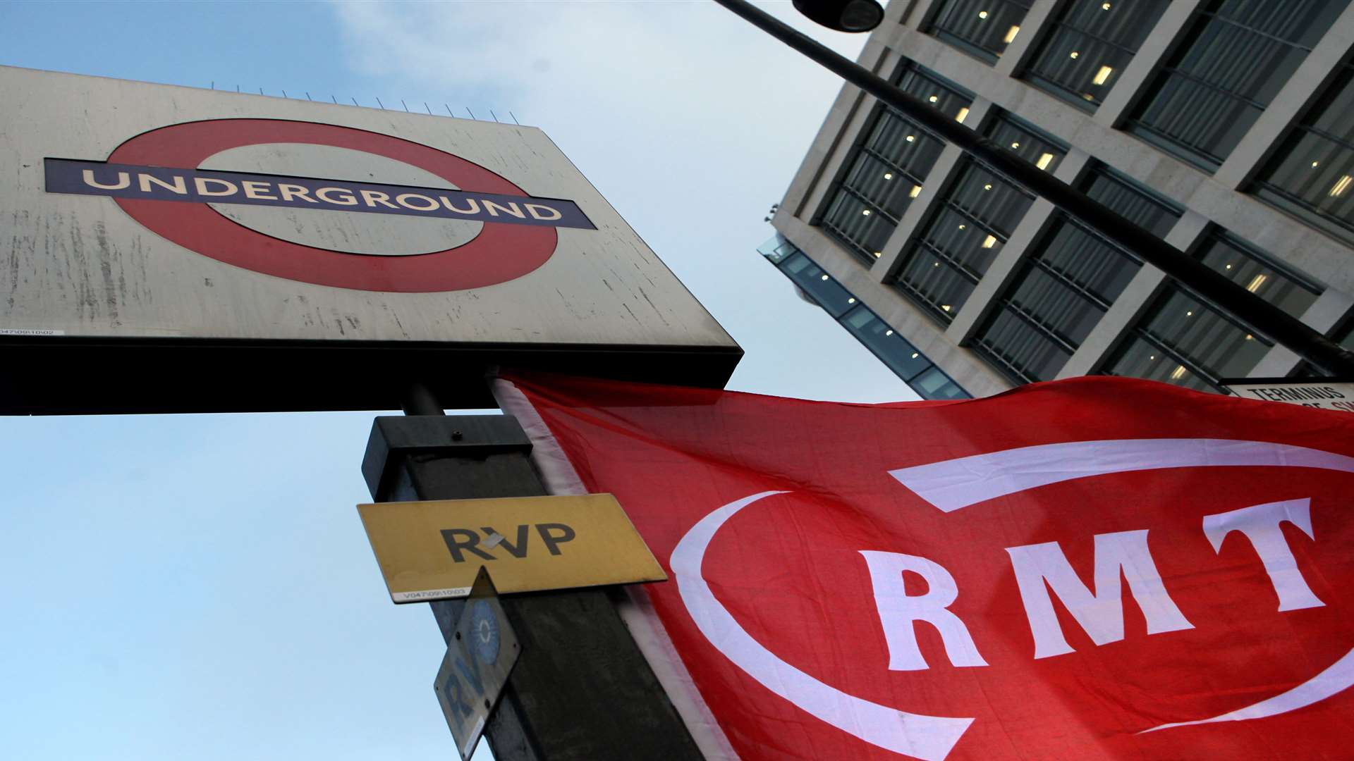 The RMT Union is holding a London Underground strike. Picture: Oli Scarff/Getty Images