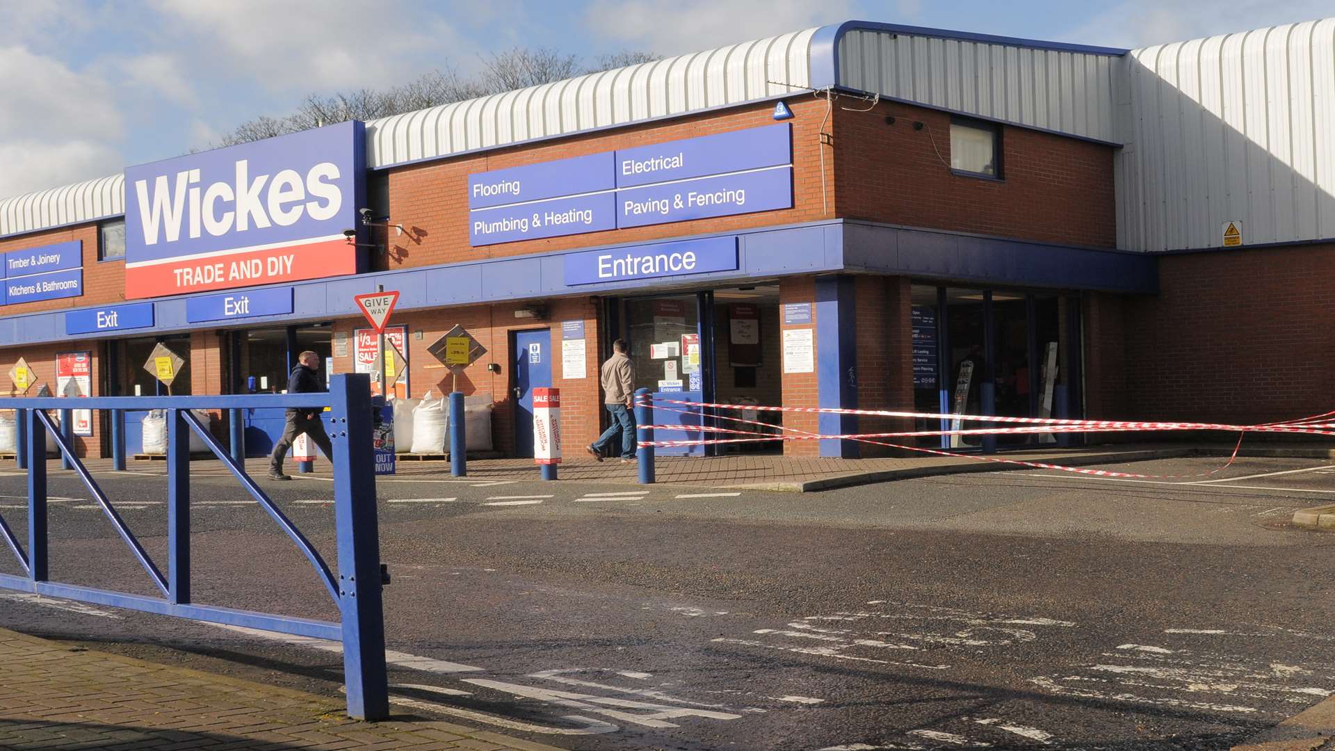 The Wickes store in Chatham