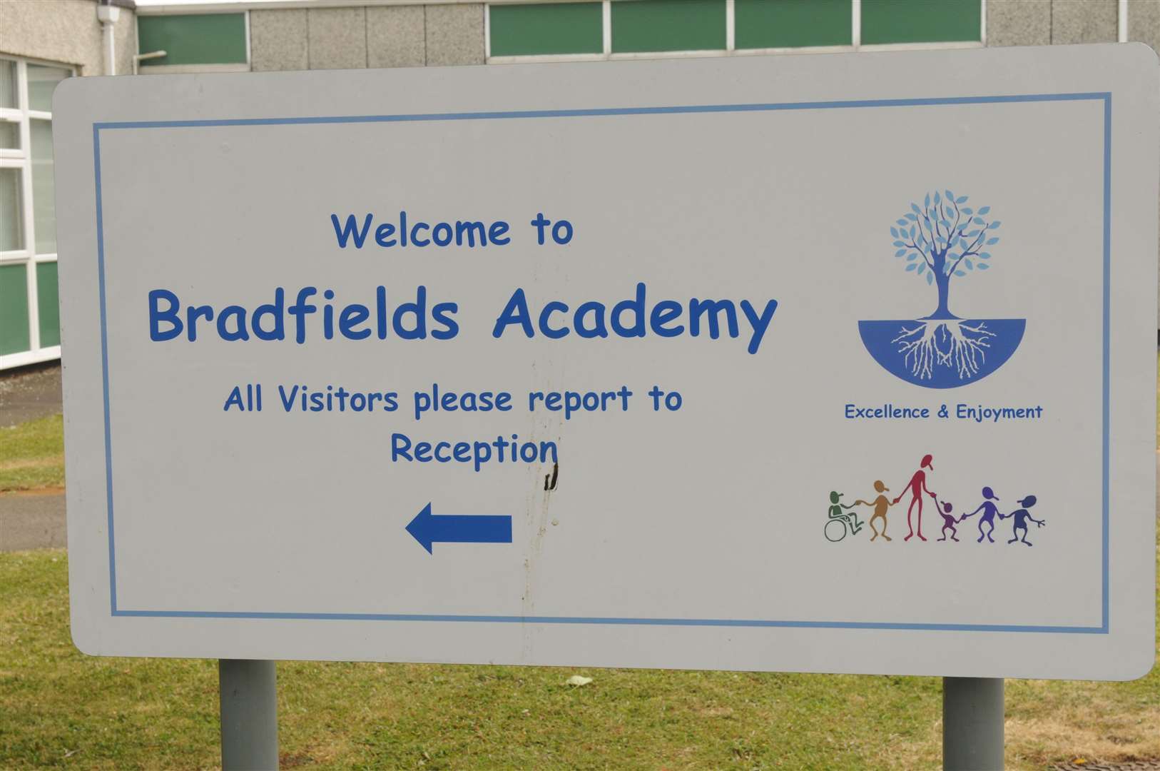 Bradfields Academy in Churchill Avenue, Walderslade has been closed. Picture: Steve Crispe