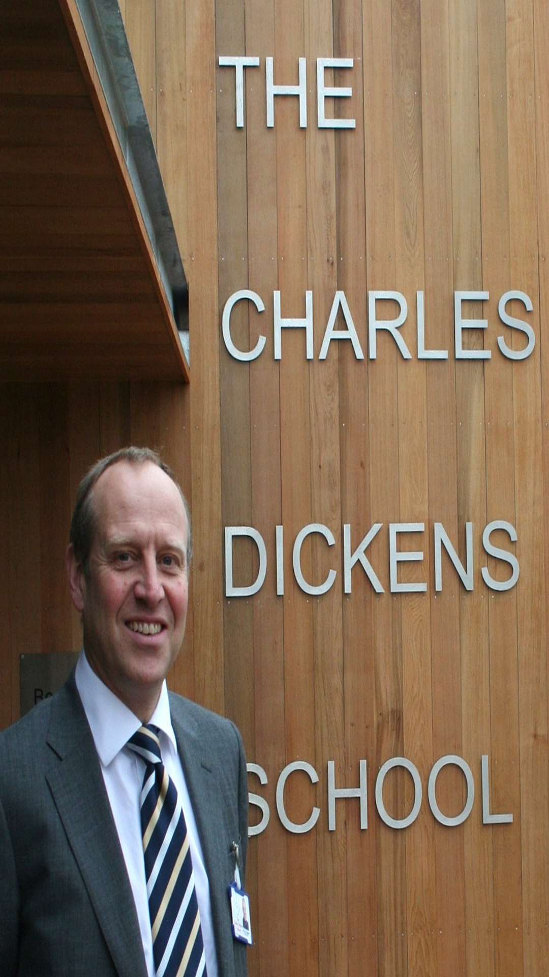 The Charles Dickens School head teacher Andrew Olsson