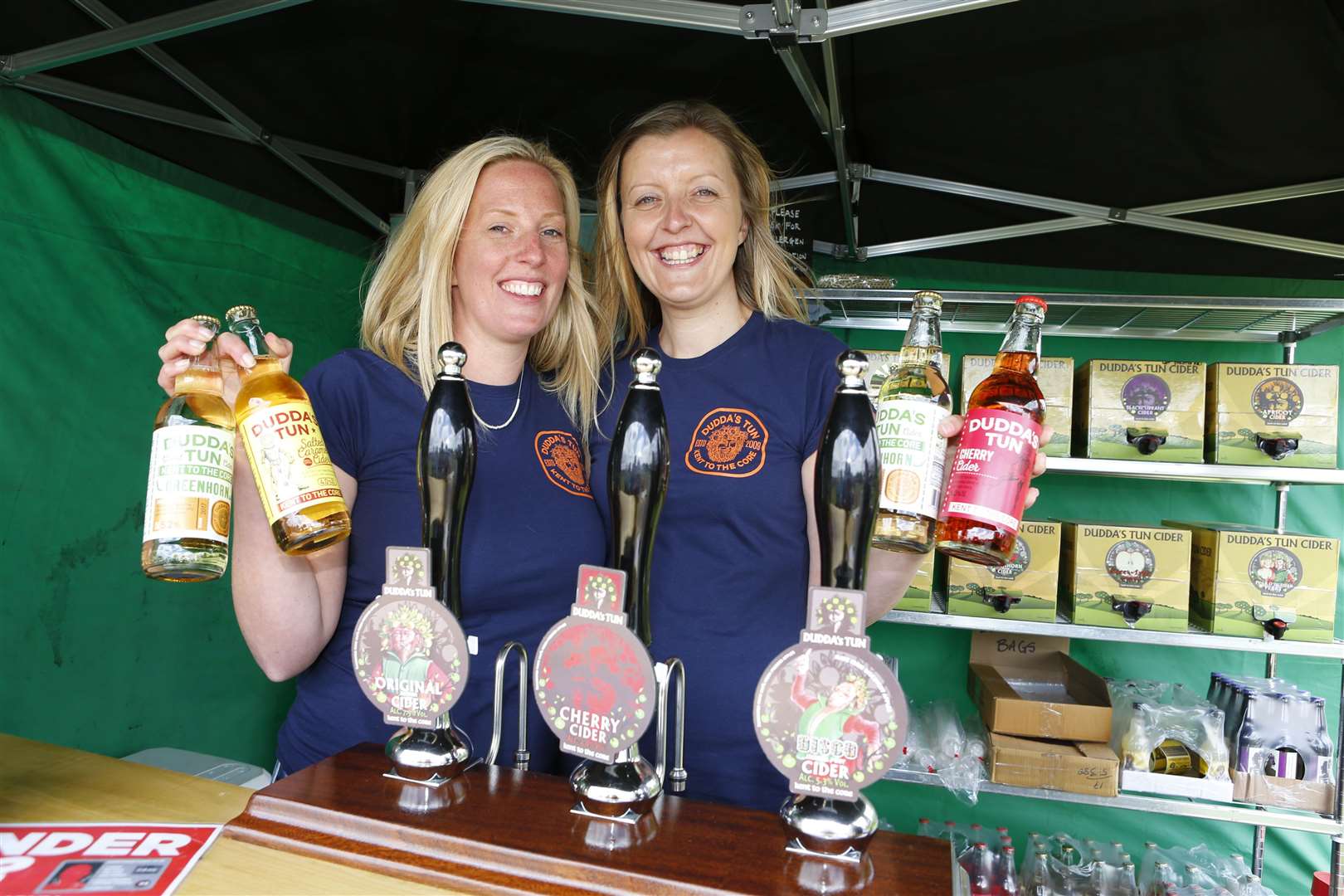 Doddington’s Duddas Tun recently picked up an award for diversifying into cider production