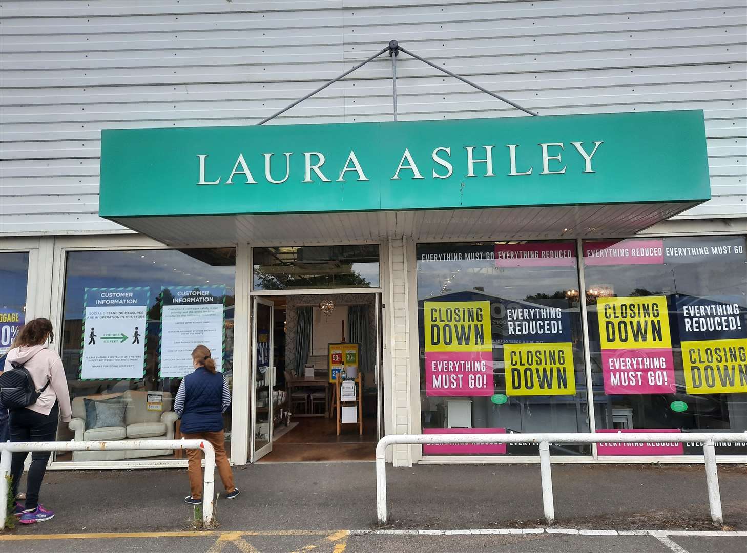 The Laura Ashley store in the Wincheap Trading Estate in Canterbury