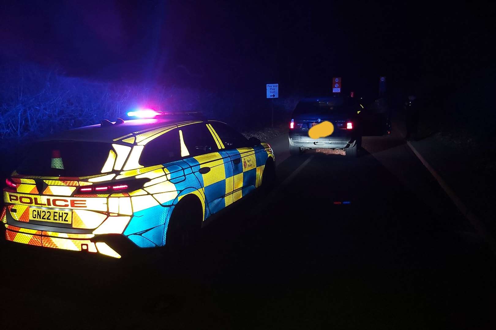 A drunk driver fled from Ashford officers. Picture: Kent Police