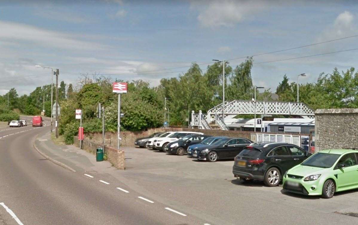 Aylesford railway station in Station Road. Picture: Google Street View