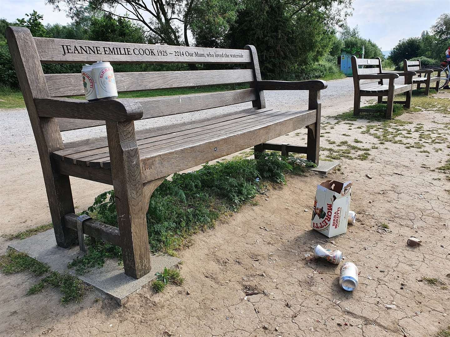 One visitors said the country park has become a tip. Picture: Tonbridge and Malling Borough Council